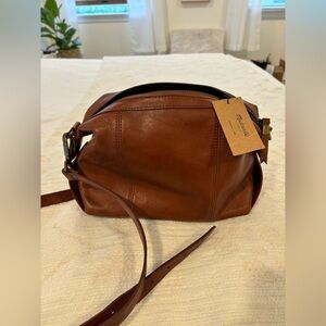 Brand new with tags Madewell leather crossbody bag
